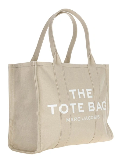 Shop Marc Jacobs The Traveler Tote Bag In Beige