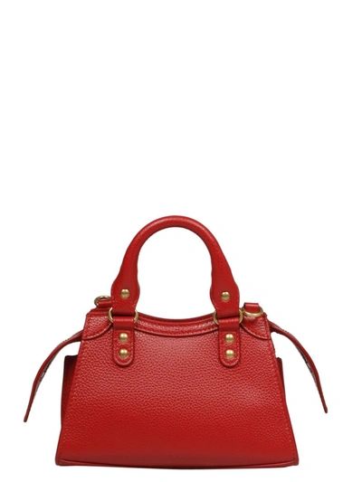Shop Balenciaga Neo Classic City Nano Shoulder Bag In Red