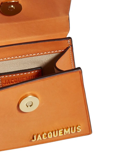Shop Jacquemus Le Chiquito Mini Shoulder Bag In Orange