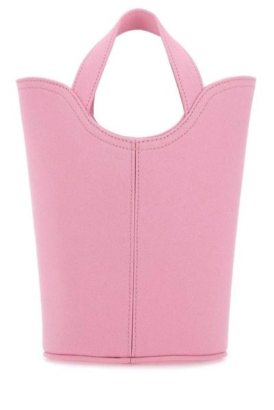 Shop Balenciaga Wave Xs Tote Bag In Pink