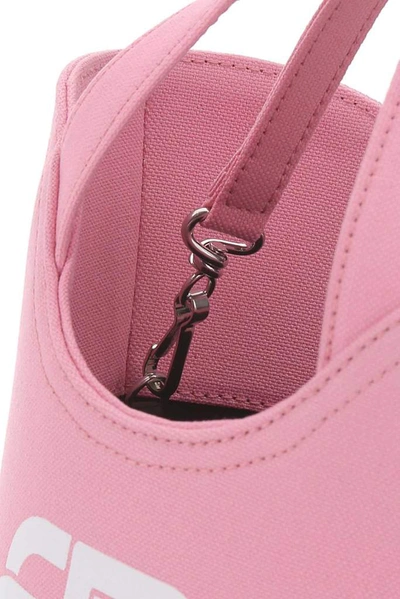 Shop Balenciaga Wave Xs Tote Bag In Pink