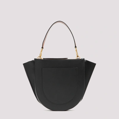 Shop Wandler Hortensia Medium Shoulder Bag In Black