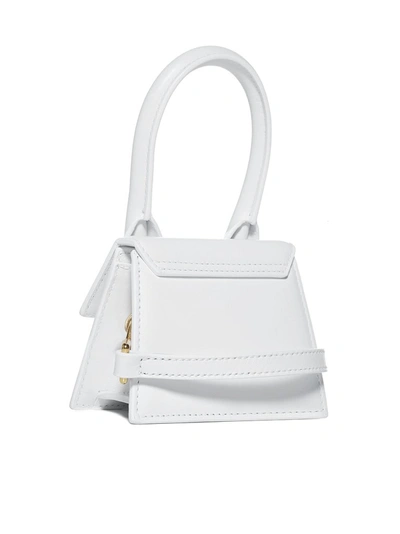 Shop Jacquemus Le Chiquito Mini Shoulder Bag In White