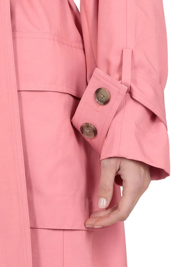 Shop 3.1 Phillip Lim / フィリップ リム 3.1 Phillip Lim Belted Trench Coat In Pink