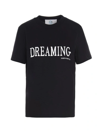 Shop Alberta Ferretti Dreaming Print T In Black