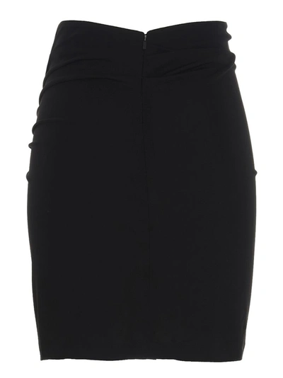 Shop Alyx 1017  9sm Side Slit Mini Skirt In Black