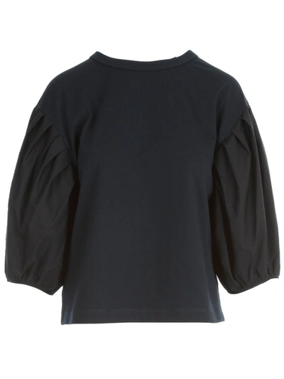 Shop See By Chloé Puff Sleeve T In Navy