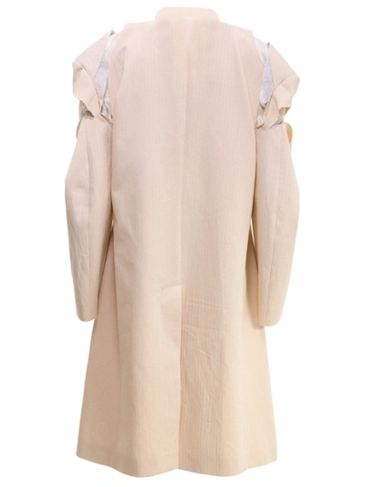 Shop Maison Margiela Cut In Beige