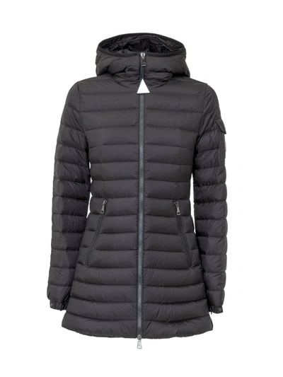 Shop Moncler Ments Hooded Down Jacket In Black