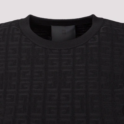 Shop Givenchy 4g Knit Sweater In Black