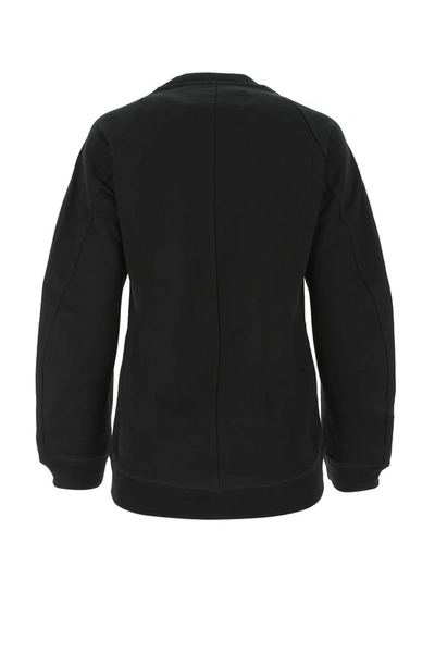 Shop Marni Floral Print Sweatshirt In Black