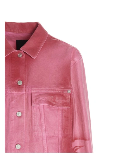 Shop Givenchy Button In Pink