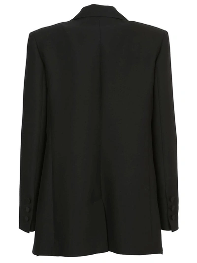 Shop Valentino Tailored Blazer In Black