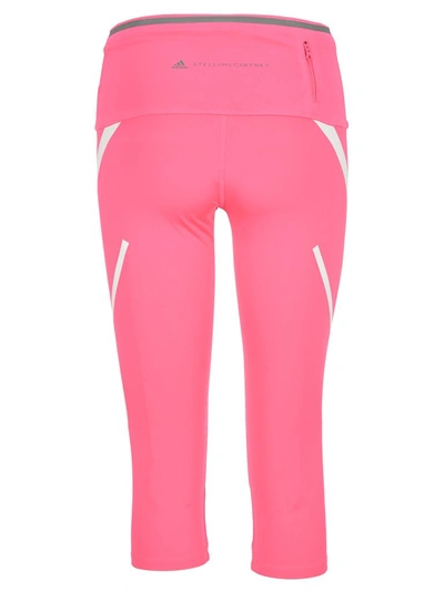 Shop Adidas By Stella Mccartney Contrast Stitching Sport Leggings In Pink