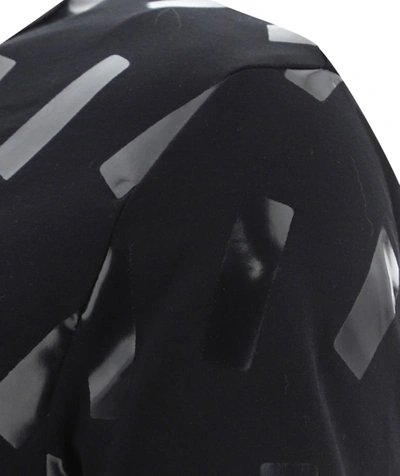 Shop Maison Margiela Tape Detail Short Sleeve T In Black