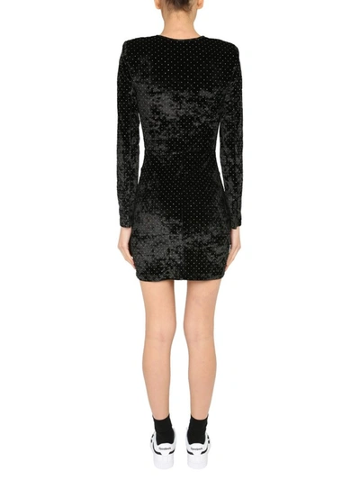 Shop Rotate Birger Christensen Rotate Sierra Ruched Mini Dress In Black