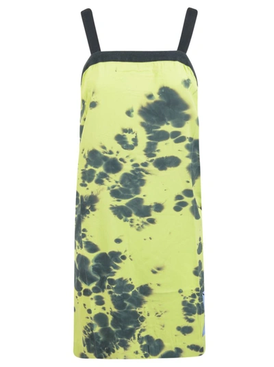 Shop Mcq By Alexander Mcqueen Mcq Alexander Mcqueen Printed Sleeveless Back Strap Dress In Multi