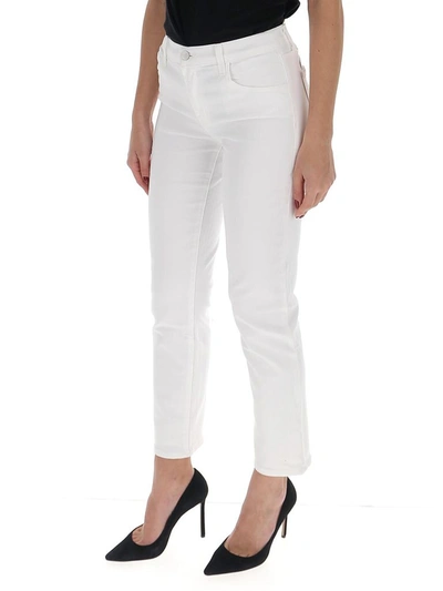 Shop J Brand Adele Straight Fit Jeans In White