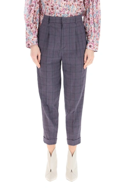 Shop Isabel Marant Étoile Lowea Trousers In Multi