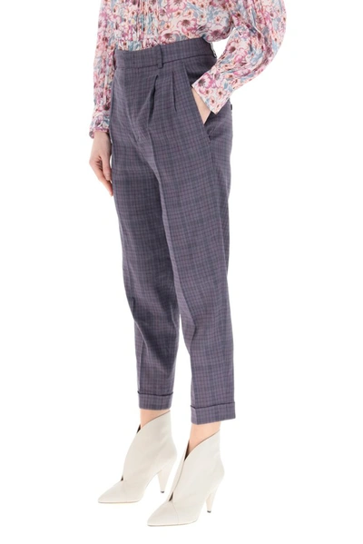 Shop Isabel Marant Étoile Lowea Trousers In Multi