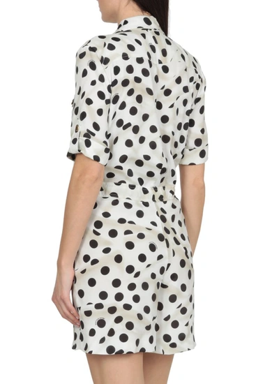 Shop Boutique Moschino Polka Dot Playsuit In Multi