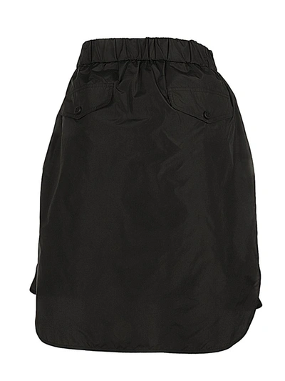 Shop Max Mara Front Pocket Skirt In Black