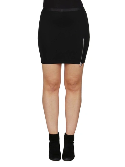 Shop Alyx 1017  9sm Zipped Mini Skirt In Black