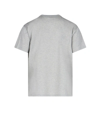 Shop Burberry Monogram Print T In Grey