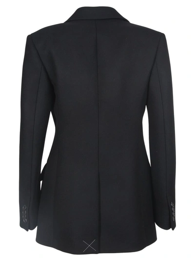 Shop Prada Tailored Blazer In Black