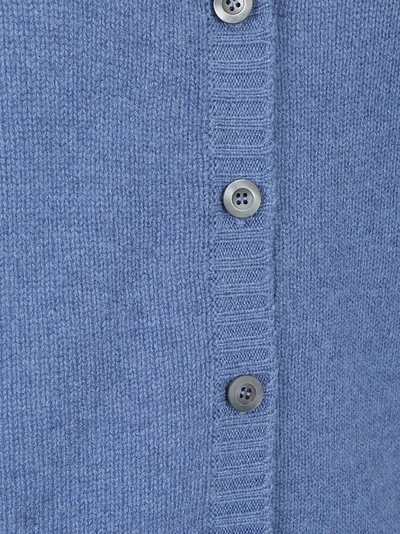 Shop Prada Button In Blue
