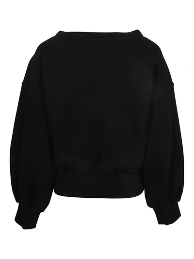 Shop Palm Angels Miami Logo Sweatshirt In Black