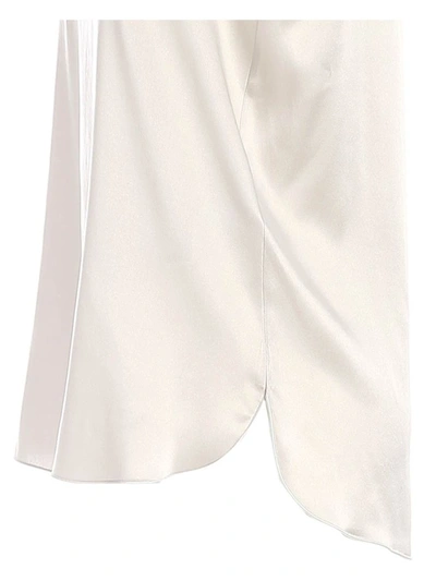 Shop Max Mara Round Neck Tank Top In White