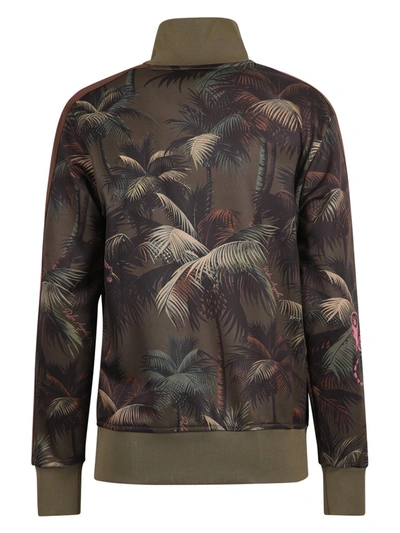 Shop Palm Angels Palm Trees Print Track Jacket In Multi