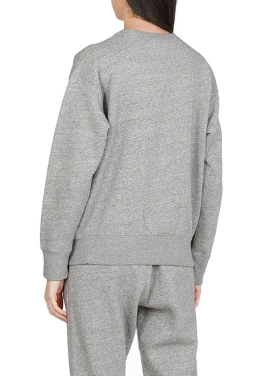 Shop Ralph Lauren Polo  Logo Embroidered Sweatshirt In Grey