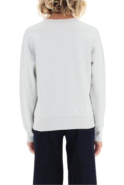 Shop Apc A.p.c. Annie Crewneck Sweatshirt In Grey