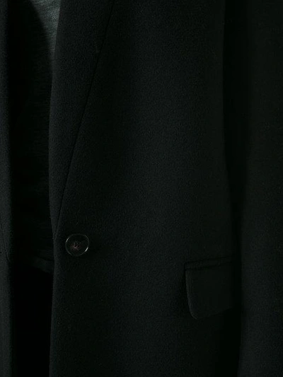 Shop Stella Mccartney Classic Coat In Black