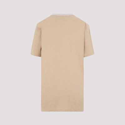 Shop Loewe Boyfriend Anagram T In Beige