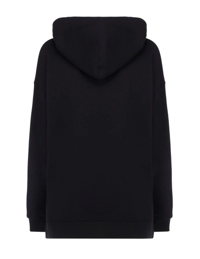 Shop Ganni Software Isoli Oversized Hoodie In Black