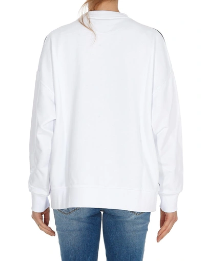 Shop Alexander Mcqueen Graphic Print Sweatshirt In White