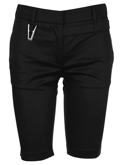 Shop Alyx 1017  9sm Logo Plaque Shorts In Black