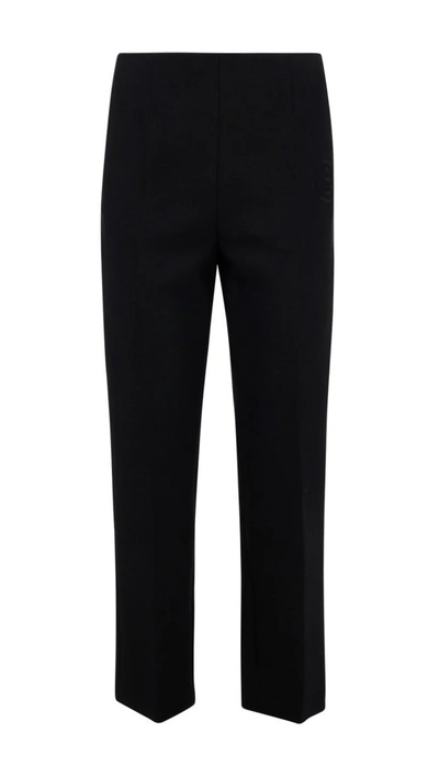 Shop Mm6 Maison Margiela Tailored Trousers In Black