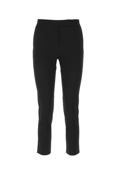 Shop Max Mara Luana Trousers In Black