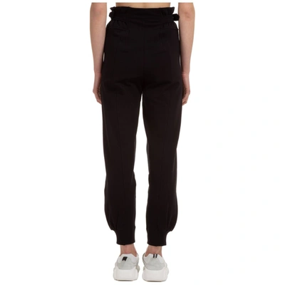 Shop Alberta Ferretti Dreaming Printed Tapered Pants In Black