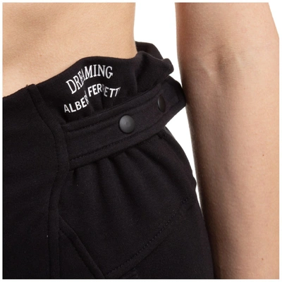 Shop Alberta Ferretti Dreaming Printed Tapered Pants In Black