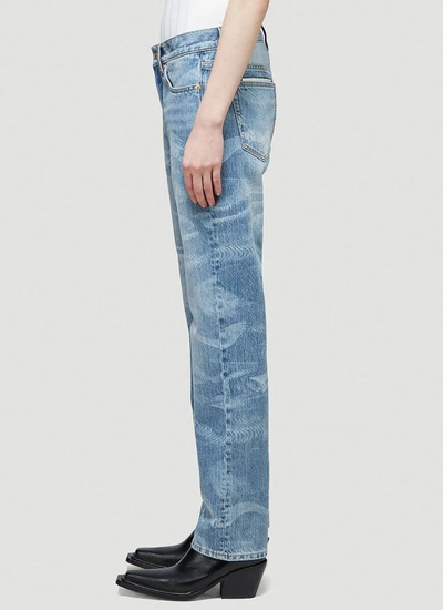 Shop Eytys Cypress Laser Jeans In Blue