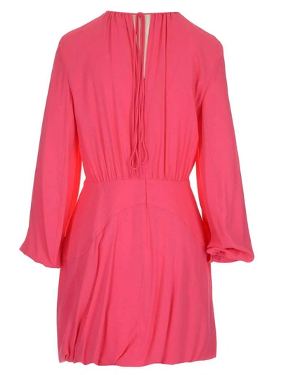 Shop Stella Mccartney Amanda Mini Dress In Pink