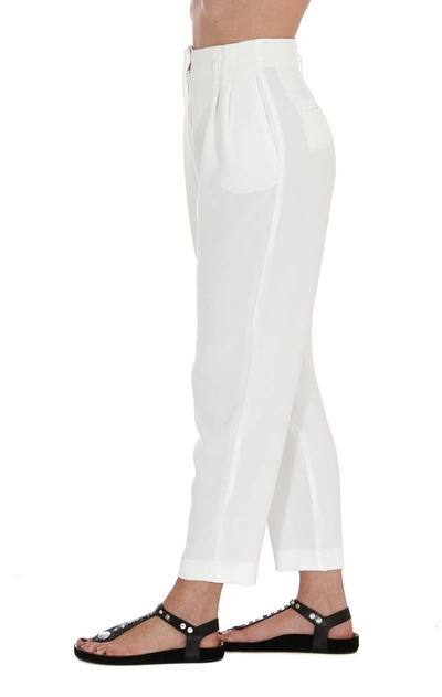 Shop Pinko Tapered High In White