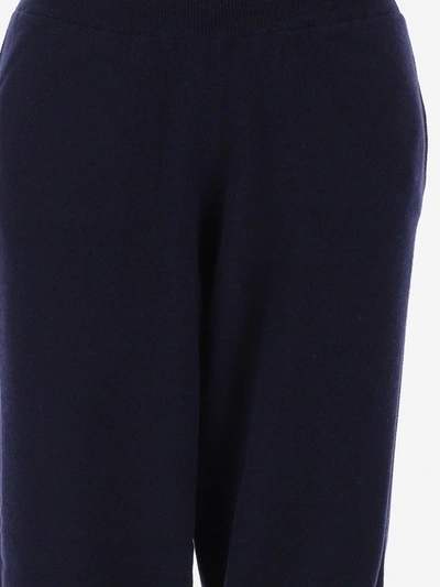 Shop Stella Mccartney Tapered Track Pants In Blue