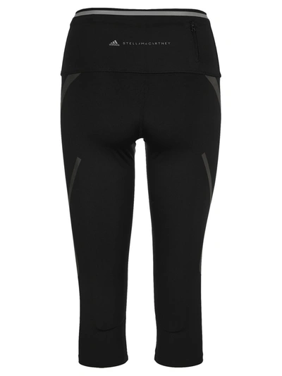 Shop Adidas By Stella Mccartney Truepace 3/4 Leggings In Black