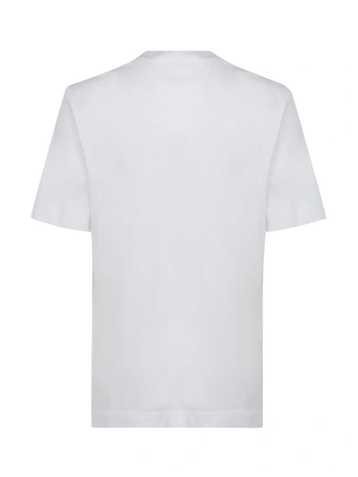 Shop Love Moschino Rainbow Heart Jersey T In White